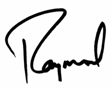 Raymond Aaron Signature